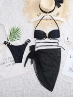 Nuevo Diseño de Bikini Extremo para Mujer, Traje de Baño con Detalles en V, Fotos de Trajes de Baño