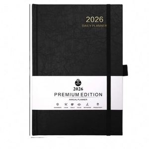 Libreta de Cuero de Lujo A5 de Primera Calidad, Agenda, Diario, Cuaderno de Tapa Dura con Encuadernación Cosida, Hojas con Logotipo Impreso - Product Image 2
