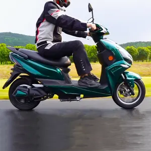 12インチ中国メーカー工場電動バイク600/800W 45-55km/hスピードスクーター大人用電動モペットペダル付き