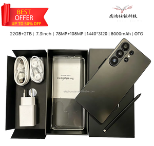Smartphone 5G Originale S26 Ultra NUOVO con Android 16, 22GB+2TB, Display <span class=keywords><strong>7</strong></span>.3 Pollici, Riconoscimento Scenari AI, Penna Integrata, Fotocamera 108MP, Telefono Cellulare LTE - Product Image 1