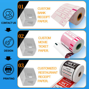 Papel Térmico de Alta Suavidad, Tamaño Personalizado, <span class=keywords><strong>2x4</strong></span> 12x18 Pulgadas, para Etiquetas de Equipo Pesado, Uso en Cajas Registradoras, Larga Duración de Almacenamiento, Tiempos de Impresión Prolongados - Product Image 3