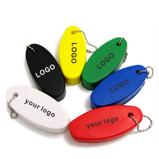 Custom Cartoon Logo NBR+PU Stainless Steel Floating Keychain Pig Doll Durable Eco-Friendly Waterproof Keychain for Marine Safety