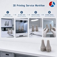 Service d'impression 3D personnalisé, prototypage rapide, pièces en plastique, métal, résine, nylon, SLA, SLS, STP/STL pris en charge, usine chinoise