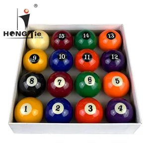 54mm Fabriek Directe Verkoop Economische Hongjie Biljart Pool Ball Set