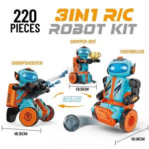 Nuovo Kit Robotico 3-in-1 Programmabile RC, Giocattolo Educativo STEM per lo Sviluppo delle Abilità Cognitive degli Studenti - Product Image 6