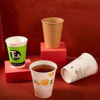 Gobelets en papier blancs jetables écologiques de qualité alimentaire à paroi simple 3oz/4oz/5oz pour échantillons de sauces, dégustation d'espresso, biodégradables