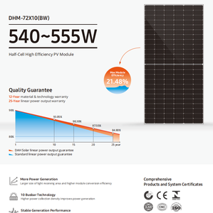 Panneau solaire <span class=keywords><strong>DAH</strong></span> Rotterdam, best-seller, demi-panneau, haute efficacité, 550W. Populaire au Moyen-Orient pour un usage domestique. - Product Image 3