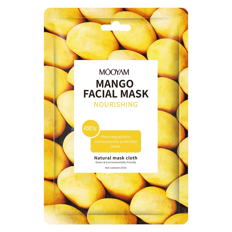 Masque pour le visage à la mangue