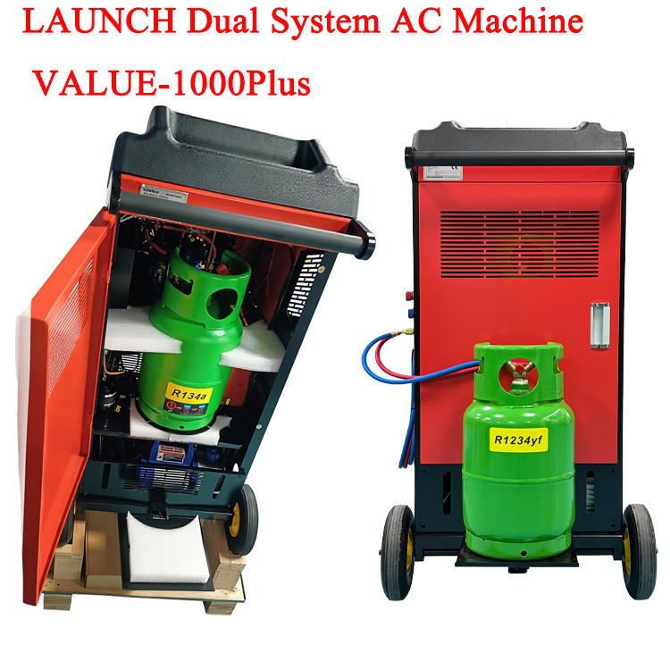 Launch R134 Ac Machine Launch New Product 2026 Ac Recovery Machine R134a and 1234 Refrigerant ...