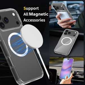เคสโทรศัพท์ Laudtec Original Acrylic หนา 1.5 มม. ป้องกันรอยขีดข่วน รองรับการชาร์จไร้สายแบบแม่เหล็ก กันกระแทก สำหรับ iPhone 17 16 Pro Max - Product Image 3
