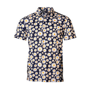 Camiseta Polo de Golf para Hombre, Personalizada OEM, de Alta Calidad, con Estampado Deportivo Sublimado Completo, 100% Poliéster - Product Image 6