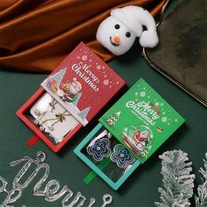 สินค้าขายดีเปิดตัวกล่องเครื่องประดับสไตล์คริสต์มาส กล่องเครื่องประดับแบบแขวน PE ป้องกันการเกิดออกซิเดชัน ขายส่งกล่องเครื่องประดับ - Product Image 4