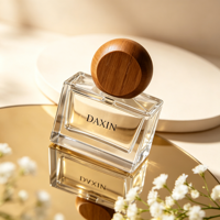Flacon de parfum en verre personnalisé avec logo, 30 ml, 50 ml, 100 ml, impression sérigraphique, emballage, flacon de parfum, flacon de Cologne à vendre