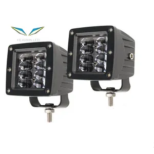 Lampe de travail LED Super brillante de 3 pouces, projecteur 9D, lumière de Pod LED tout-terrain, lumière de conduite de camion DRL 4X4 pour voiture, véhicules automobiles