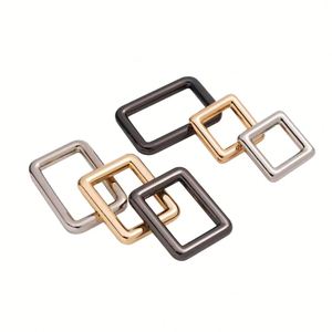 Anillas Metálicas Clásicas de Alta Calidad, Hebillas Rectangulares de Aleación de Hierro Redondeadas O/D/B para Bolsos de Cuero, Empaquetadas en Cajas - Product Image 1