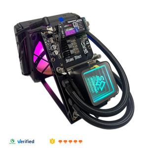 Bitaxe NerdQaxe++ Hyd 4.8T 75W Gamma 6011.2T Super Hex 701 4.2T <span class=keywords><strong>ASICS</strong></span> Miner Bitcoin Miner Lucky Miner NerdMiner Solo Mining Rig - Product Image 1