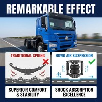 Truk Berat SINOTRUCK 2023 371hp 380Hp, Traktor Head Trailer Baru, Manual, Suspensi Udara Weichai, 4x2, Gearbox FAST