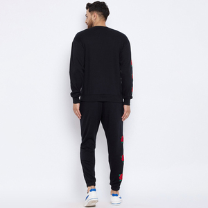Conjunto Deportivo Informal para Hombre, Sudadera de Cuello Redondo y Pantalones Jogger Personalizados, Venta al Por Mayor, Ropa Deportiva para Fitness, Running y Entrenamiento - Product Image 2