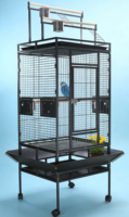 Vente en gros du fabricant 	 Cage d'angle pour perroquet, cage d'élevage pour oiseaux, mobilier pour animaux de compagnie – Prix usine