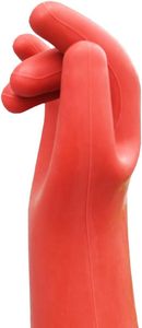 Classe 4 haute tension 10KV 12KV 20KV 35KV électricien empêcher les gants de sécurité isolants isolés en caoutchouc naturel électrique - Product Image 3