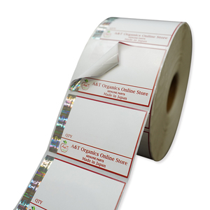 Custom Self <strong>Adhesive</strong> <strong>Roll</strong> <strong>Printable</strong> Laser Anti-counterfeiting Label Sticker for Bottles - Product Image 5
