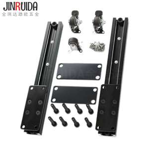 JIN RUI DA Island منضدة متينة 47/ks سكك حديدية منزلقة أجهزة وظيفية تلسكوبية حديثة لكونترتوب/، - Product Image 2