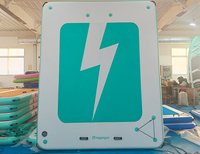 Plateforme de quai gonflable commerciale FBsport, Plataforma Marina Para Muelles Flotantes, Système d'interconnexion de plateformes flottantes