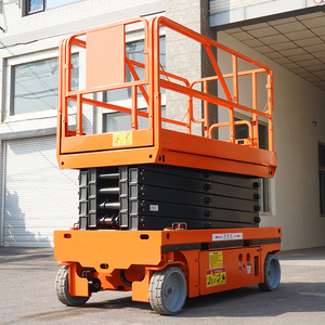 Plataforma Elevadora de Tijera Autopropulsada Hidráulica de 11.8M, Económica, en Oferta, con Certificación CE e ISO, 1 Año de Garantía de Seguridad - Product Image 1