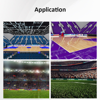 Fabrika P8 P10 Dış Mekan Yüksek Parlaklıklı Led Skorboard Ekranı Spor Futbol Ekranı Futbol Stadyumu Led Panel Video Duvar