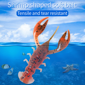 Bionic Crayfish Soft Bait 65mm <b>Floating</b> Shrimp Lure For Bass <b>Fishing</b> Bottom Baits - Product Image 2