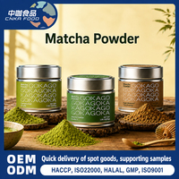 Poudre de Matcha Cérémonial OEM/ODM en Marque Blanche en Boîte de 30g, Boîte de Matcha Personnalisée avec Faible MOQ