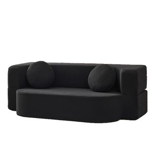 Juego de Sofá Cama Moderno, Comprimido al Vacío, Modular, Plegable, Convertible, de Espuma, para Sala de Estar - Product Image 1