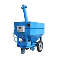 Chariot d'alimentation électrique à batterie pour élevage avicole, camion de transport d'aliments pour poulets à haute efficacité