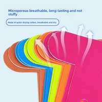 Plester Otot Katun Pre-cut untuk Penyangga Lutut, Atlet Marathon, Unisex