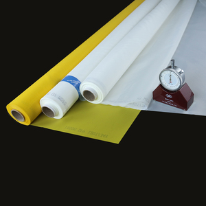 Căng thẳng cao kéo dài thấp màu vàng trắng <span class=keywords><strong>Polyester</strong></span> Màn hình in ấn lưới nhà máy bán buôn 6t-165t - Product Image 6