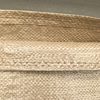 Sac en polypropylène tissé PP vide, uni, 50 kg et 25 kg, dimensions pour riz, maïs, aliments pour animaux, engrais