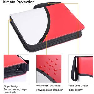 Carpeta para Tarjetas Coleccionables con Impresión Personalizada FX - Carpeta TCG de 4 Bolsillos al por Mayor - Patrón y Logotipo Totalmente Personalizados - Servicio OEM con MOQ Bajo - Product Image 2