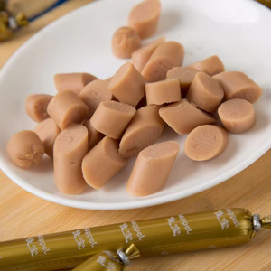 Insaccato di manzo di pollo e salsiccia di prosciutto per animali domestici deliziosi snack assaggiati per i tuoi amici pelosi Pet salsiccia di prosciutto fresco - Product Image 4