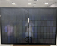 Stock entrepôt douané UE – Panneau solaire bifacial 500W entièrement noir TOPCon, module photovoltaïque double vitrage pour usage résidentiel