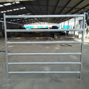 Fourniture d'usine de haute qualité norme australienne 1.8x2.1 panneaux de clôture galvanisés pour le bétail et le bétail