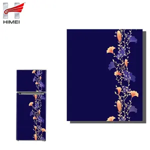 中国工厂销售用于冰箱门的花vcm钢板
