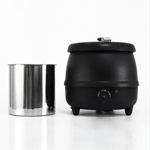 Portable Electric Soup Warming Soup Heating Pot Buffet Soup Warmer