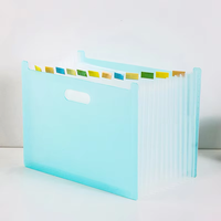Porte-documents accordéon extensible A4 de haute qualité à 13 poches, en PP blanc, pour l'archivage de documents de format légal