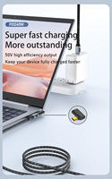 Adaptateur USB C PD 240W, convertisseur mâle vers femelle Type C, données 40 Gbps, audio vidéo 8K 60 Hz, pour chargeur d'ordinateur portable