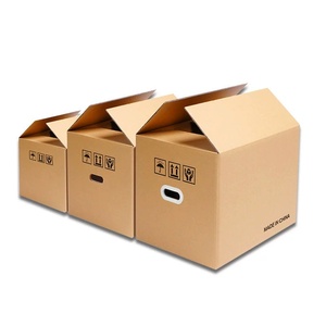 Factory Direct Thickened 5-Ply Moving <b>Boxes</b> Custom Logo Printed Small Batch - Product Image 1