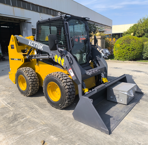 Earthmoving <span class=keywords><strong>Equipment</strong></span> XC770K <span class=keywords><strong>Skid</strong></span> Steer Loader 900kg nilai beban 3400 berat operasi kinerja kerja yang baik 3750*2000*2997MM - Product Image 6