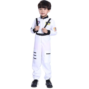 Halloween Party Favor Boys Astronaut <strong>NASA</strong> Jumpsuit Space Suit Children's Costume - Product Image 3