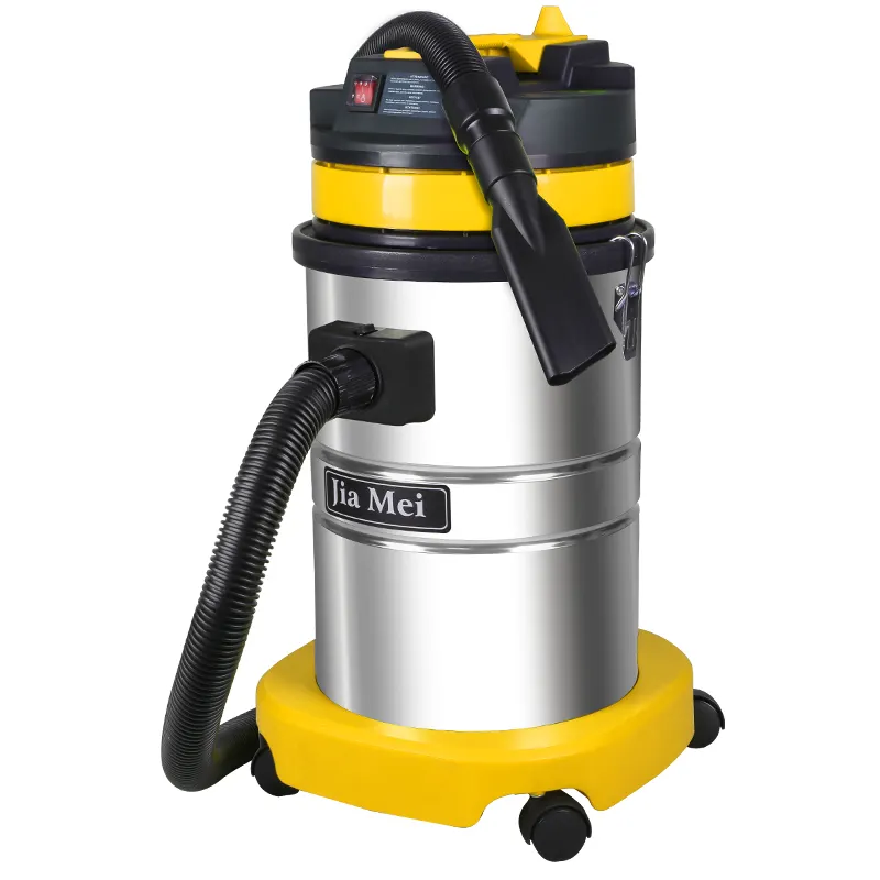 Special yellow 30L 1500w portable powerful motor cleaning equipment for car washing, washing carpet auto vacuum cleaner