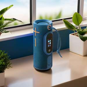 Etiqueta privada al por mayor portátil Bluetooth Led estudio altavoz con micrófono RGB luz inalámbrica fiesta altavoz - Product Image 5