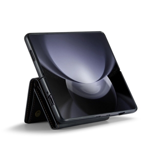 Hot Bán điện thoại di động casefor Samsung Galaxy Z fold5 DG. Ming M1 Series 3-Fold multi-thẻ Wallet + từ trường hợp điện thoại da - Product Image 3